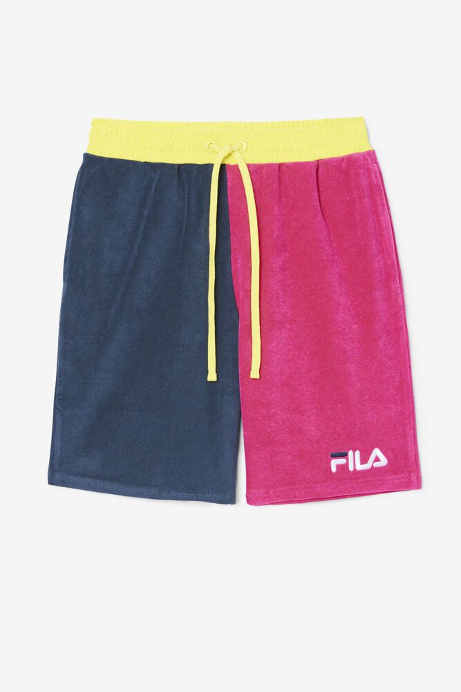 Fila Shorts Herre Blå/Pink Kalili CWP-493507